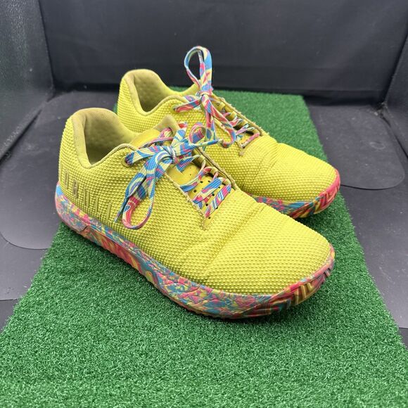 Nobull Trainer Low Rise Women Size 9.5/ Men’s 8 Neon Lime Swirl - Picture 1 of 14